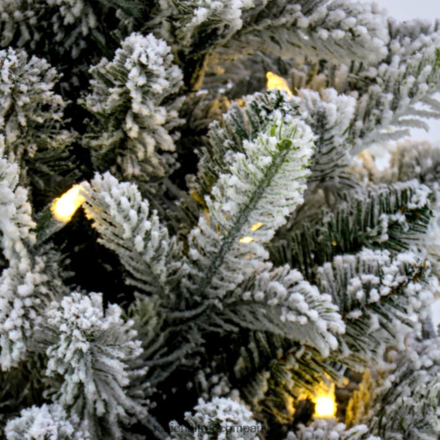 Trees | National Tree Company 7 ft Pre-Lit Conger Pine Pencil Slim Tree with LED Lights F2L4F84